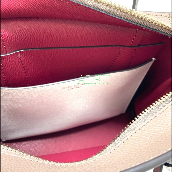Kate♠️Spade Small Top ZIP Satchel Eva Split Handle - Picture 12 of 13